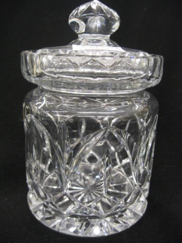 Waterford Cut Crystal Jar 6 1/2''