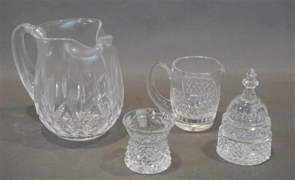 WATERFORD CUT CRYSTAL PITCHER, A
