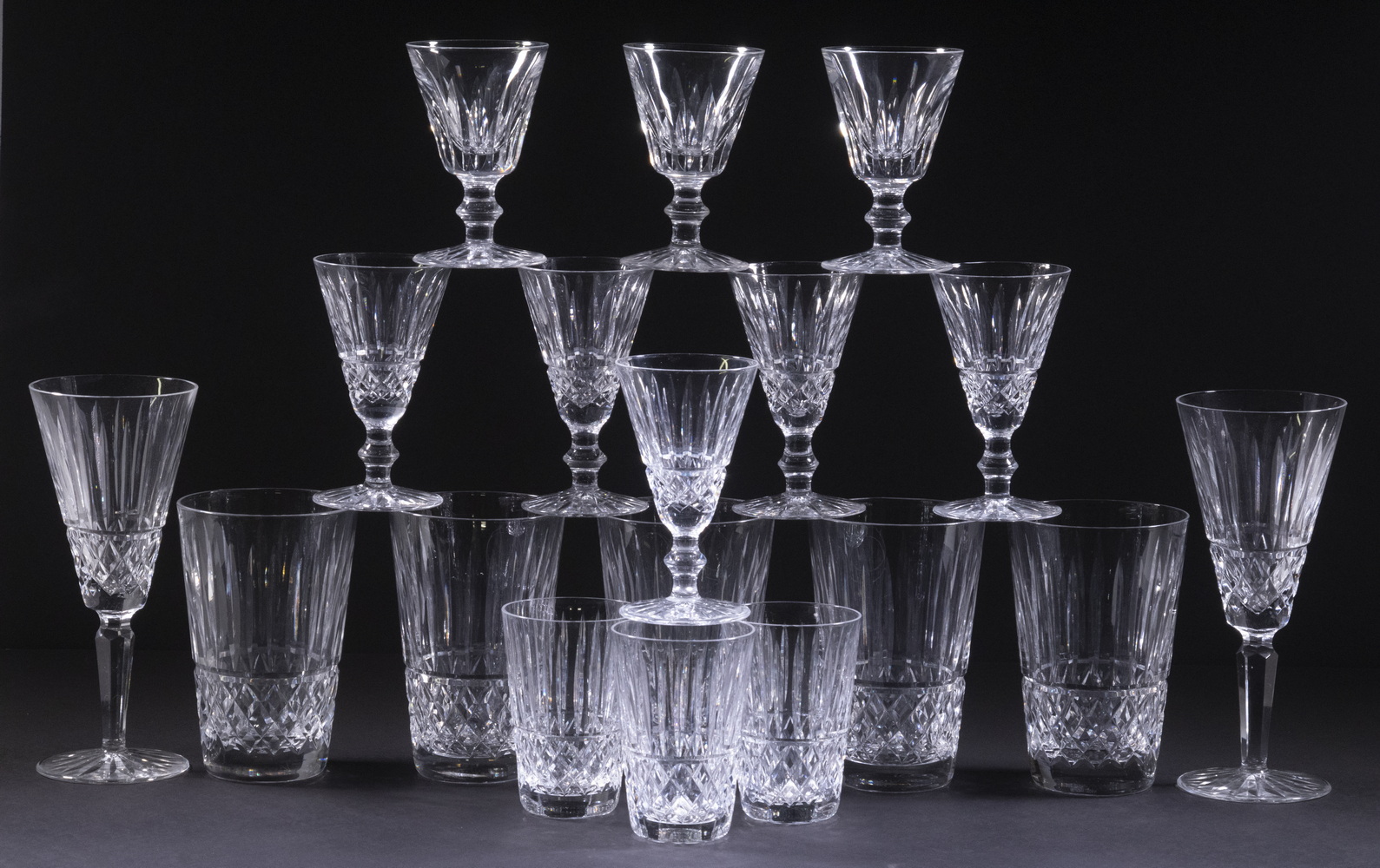 WATERFORD CUT CRYSTAL STEMS &