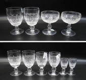 WATERFORD CUT CRYSTAL STEMWARE