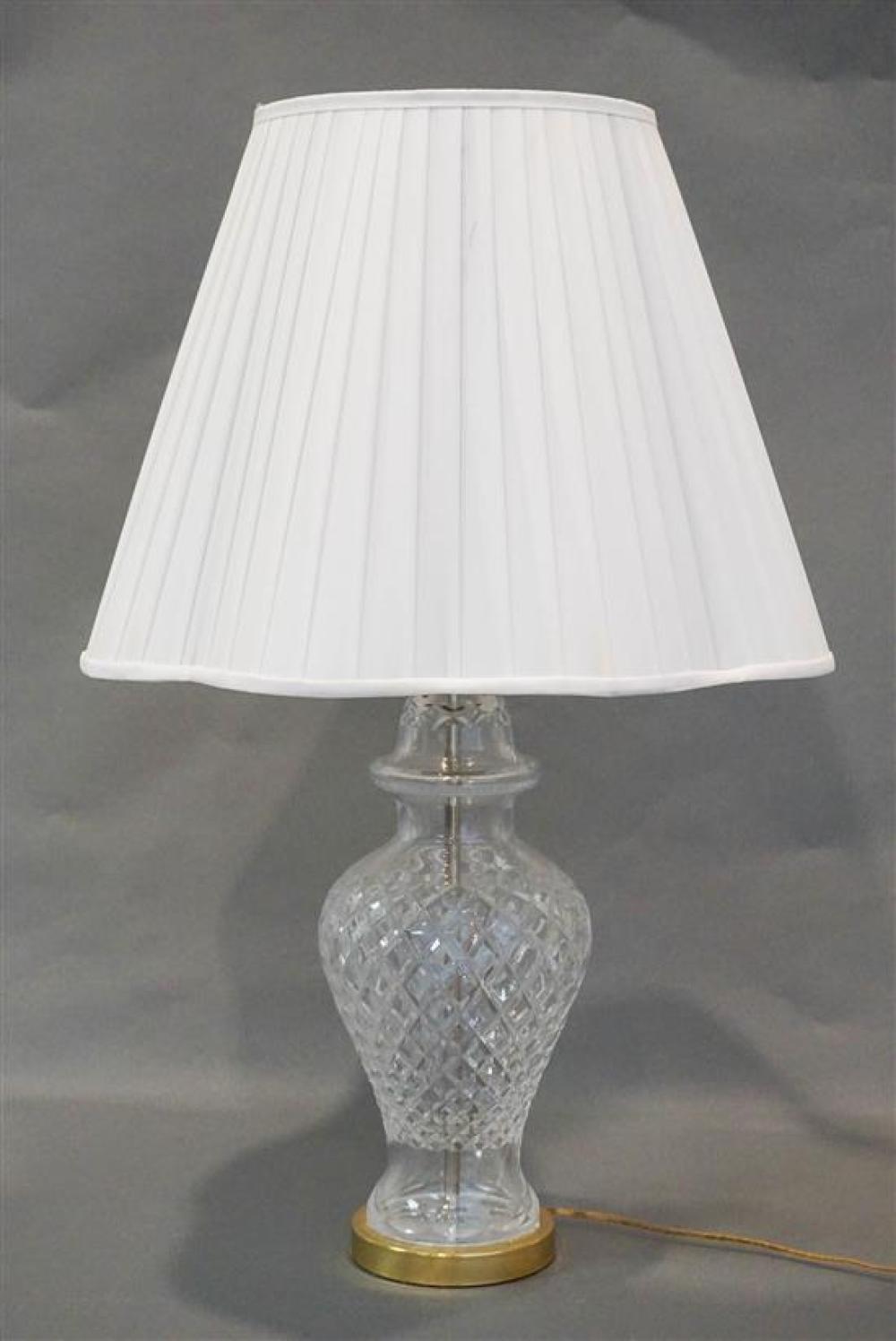 WATERFORD CUT CRYSTAL TABLE