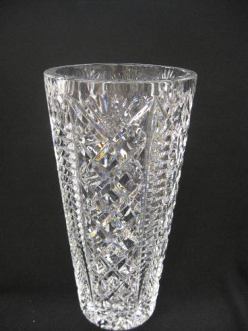 Waterford Cut Crystal Tall Vase
