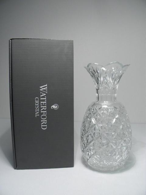 Waterford cut crystal vase in the