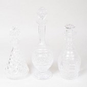 WATERFORD CUT GLASS DECANTER A