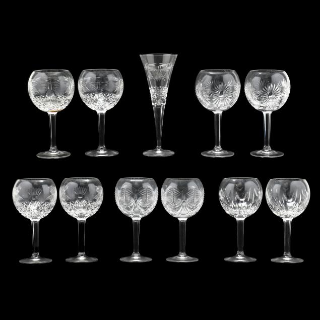 WATERFORD, ELEVEN PIECES OF