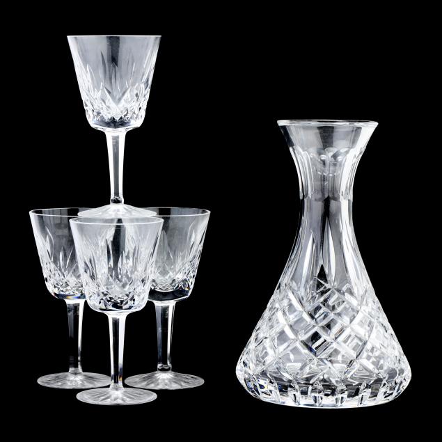 WATERFORD FIVE-PIECE SET 