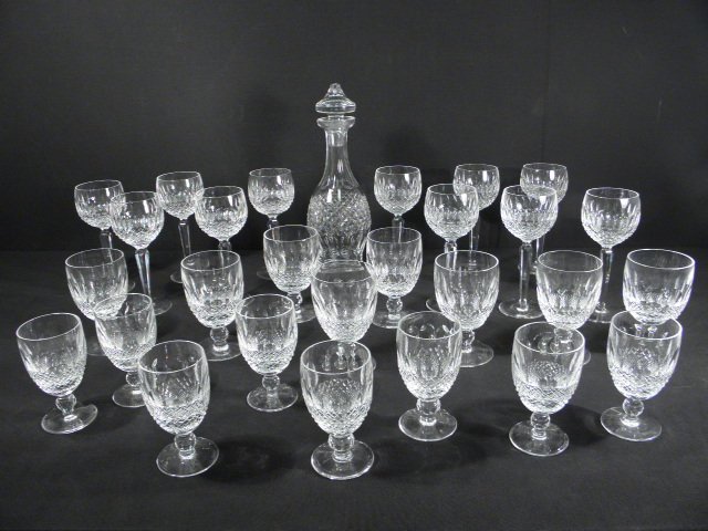 Waterford Irish crystal stemware