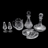 WATERFORD, LISMORE CUT CRYSTAL