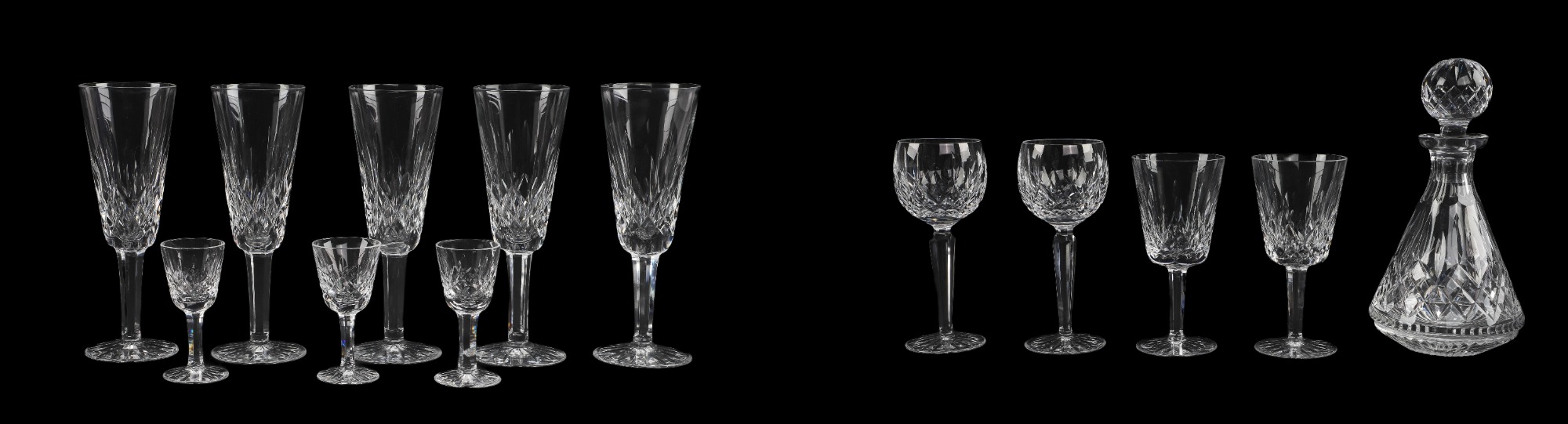 Waterford Lismore decanter and