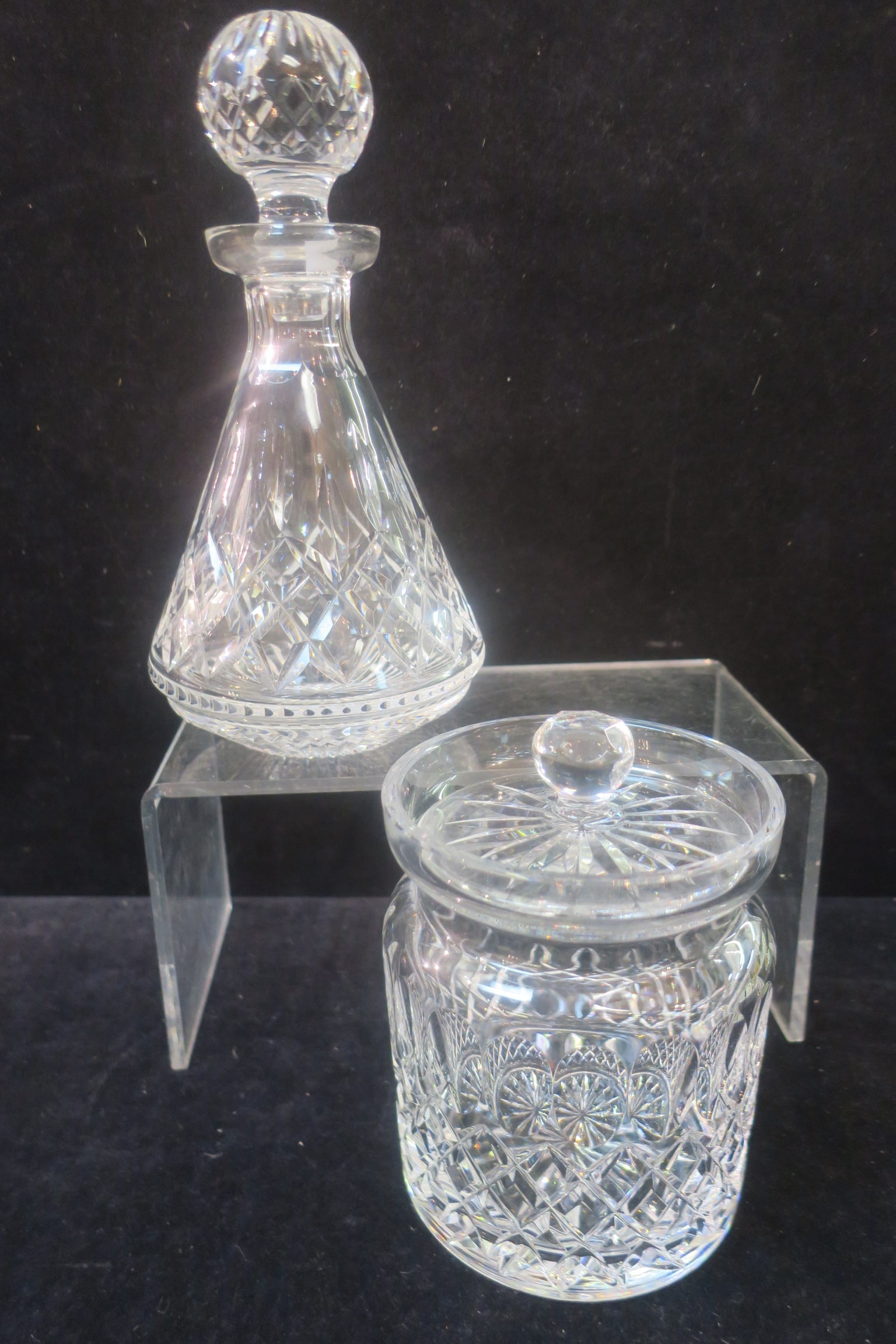 WATERFORD "LISMORE" DECANTER &