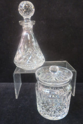 WATERFORD "LISMORE" DECANTER &