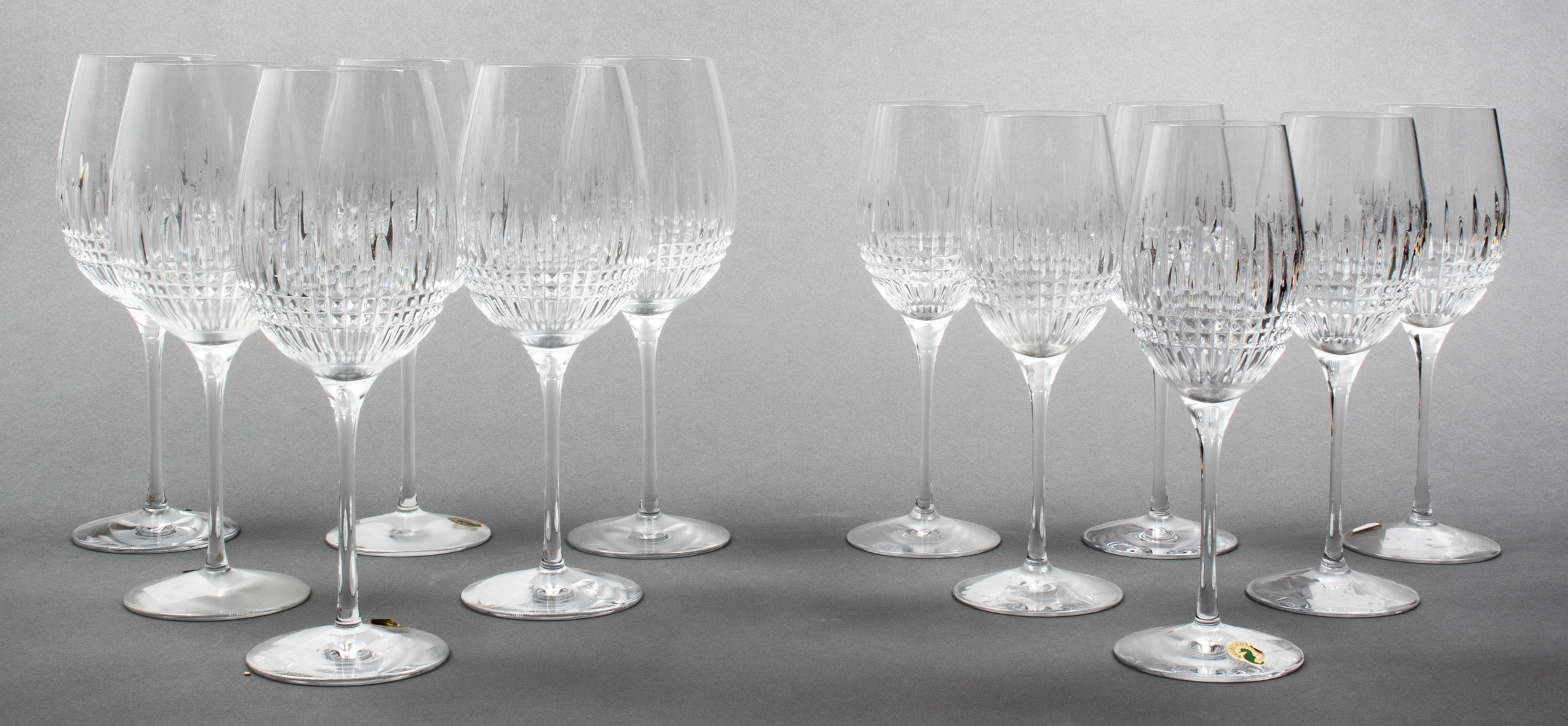 WATERFORD "LISMORE DIAMOND" CRYSTAL