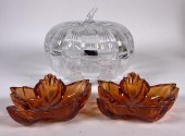 WATERFORD MARQUIS PUMPKIN AND