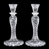 WATERFORD PAIR OF  JEWEL SEAHO