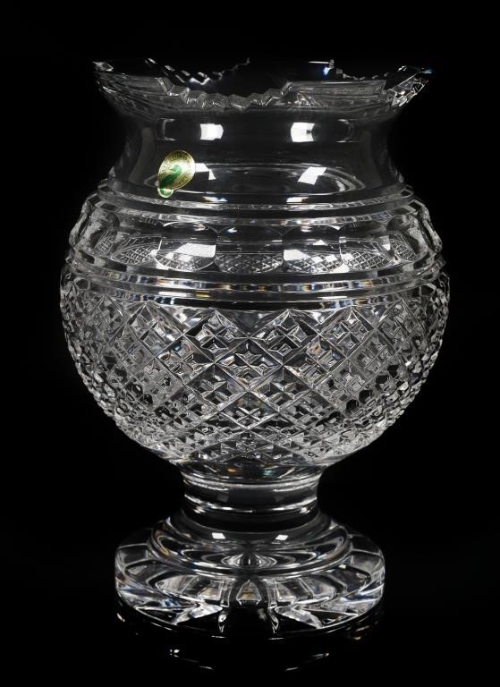 WATERFORD SOCIETY CRYSTAL VASE