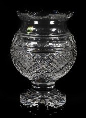 WATERFORD SOCIETY CRYSTAL VASE