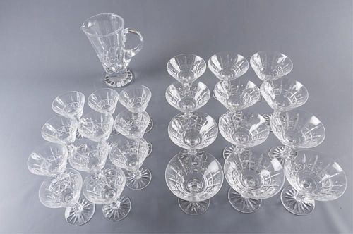 WATERFORD STEMWARE & PITCHER,