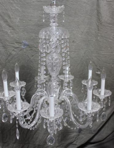 Waterford Style 9 Arm Cut Glass