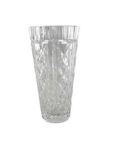 WATERFORD THICK CRYSTAL VASE