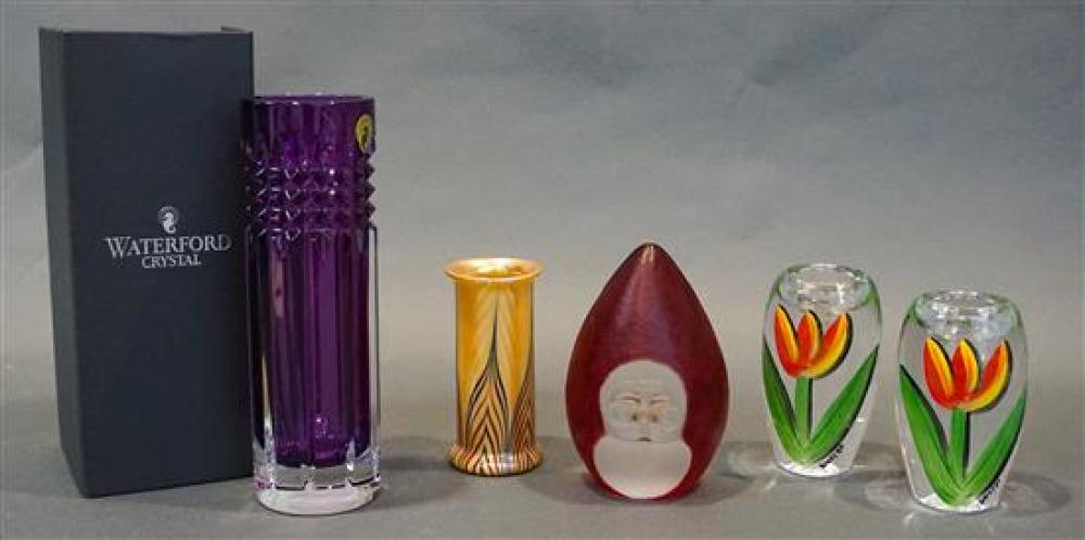 WATERFORD 'TINA AMETHYST' CRYSTAL