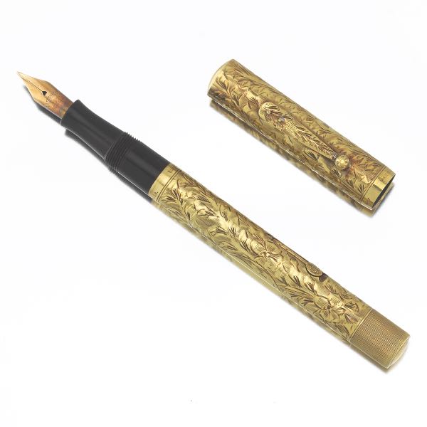 WATERMAN IDEAL 14K GOLD FOUNTAIN