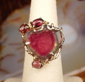 WATERMELON TOURMALINE AND FOUR