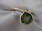 Watermelon Tourmaline & Sterli
