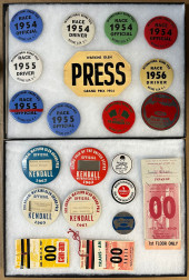 WATKINS GLEN BADGE COLLECTION