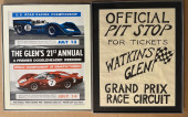 WATKINS GLEN POSTERS - PRINTED