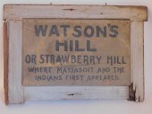 WATSONS HILL PLYMOUTH SIGNAnti