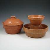 Watt Loops #7 lidded casserole