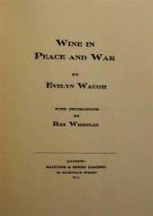 WAUGH (E) LABELS first edition