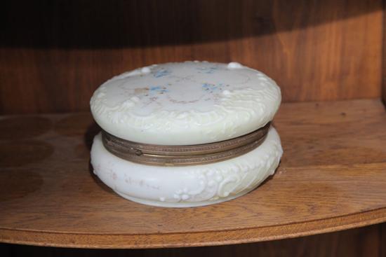 WAVE CREST DRESSER BOX. Two part