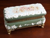 WAVE CREST GLASS AND GILT META