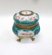 WAVE CREST GLASS AND GILT META