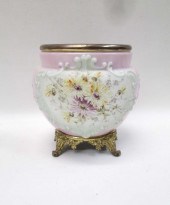 WAVE CREST GLASS AND GILT META