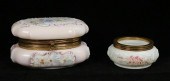 WAVE CREST GLASS BOX & PIN TRA