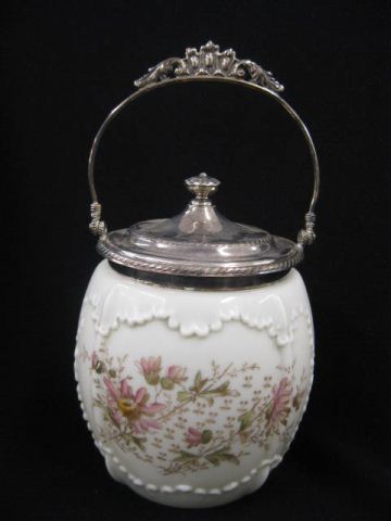 Wavecrest Art Glass Biscuit Jar