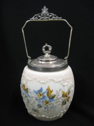 Wavecrest Art Glass Biscuit Jar