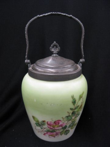 Wavecrest Art Glass Biscuit Jar