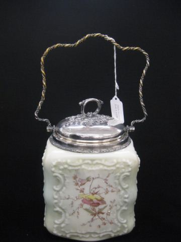 Wavecrest Art Glass Biscuit Jar