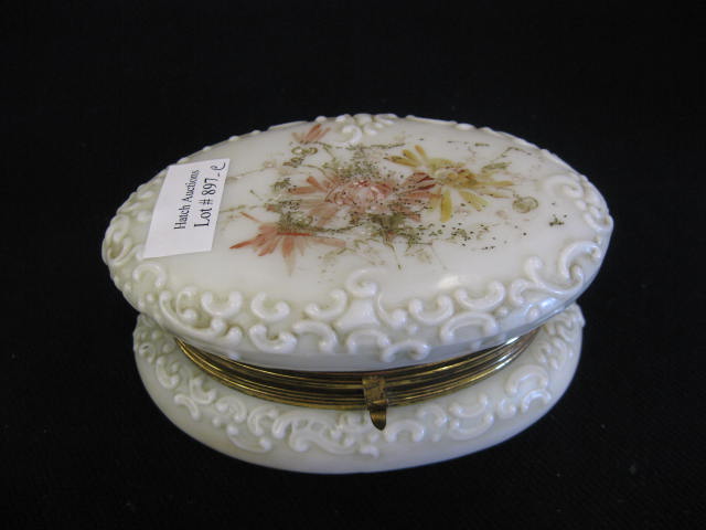 Wavecrest Art Glass Dresser Box