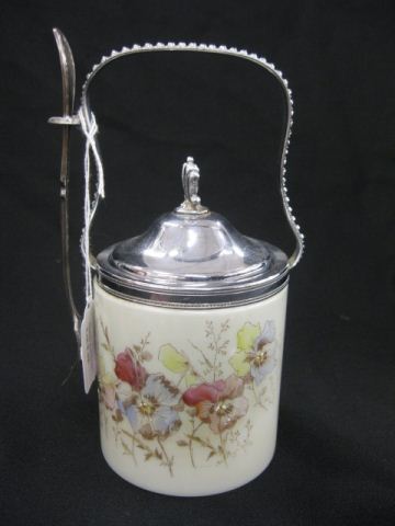 Wavecrest Art Glass Pickle Castor