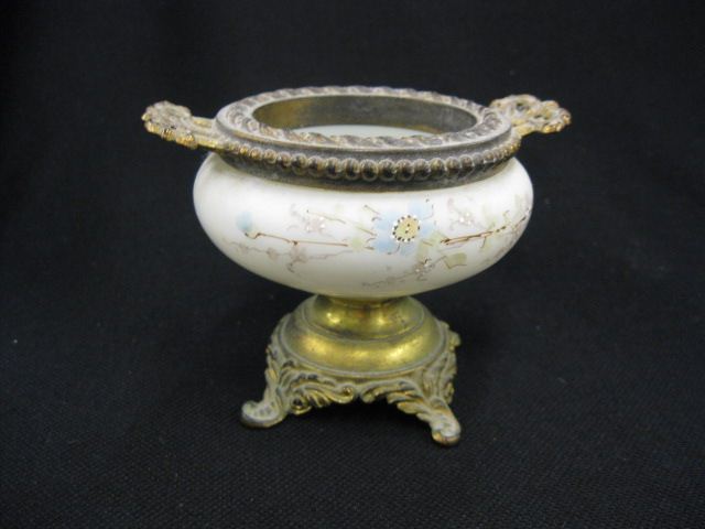 Wavecrest Art Glass Pin Dish floral