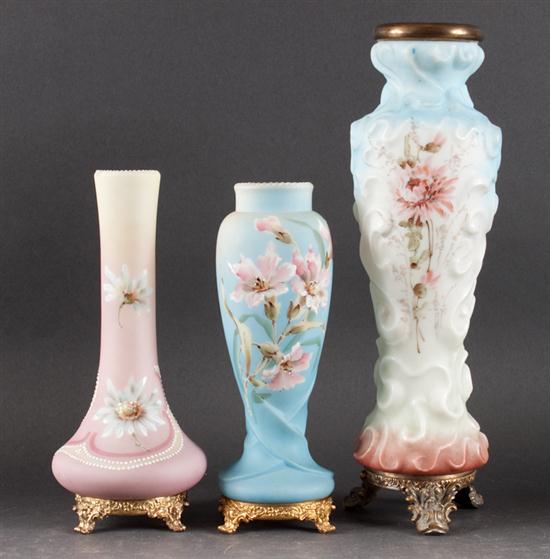 Wavecrest gilt-metal-mounted floral