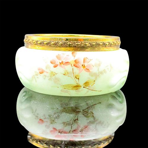 WAVECREST OPAL GLASS HAND PAINTED