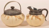 WAVECREST TYPE CREAM AND SUGAR