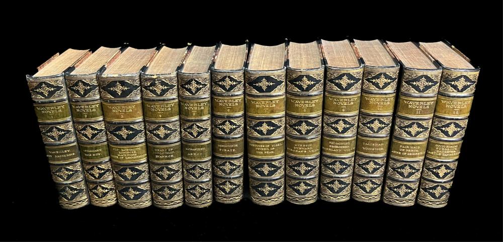 WAVERLY NOVELS (12 VOLUMES) BY