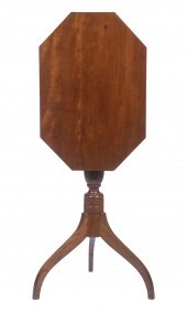 WAVY BIRCH CANDLESTAND Coffin