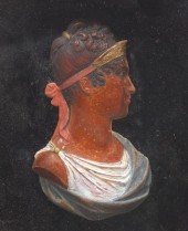 WAX PORTRAIT MARIE LOUISE QUEE